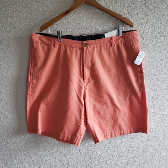 Tailorbyrd Other - Tailorbyrd Flat Front Twill Shorts Garment Dyed